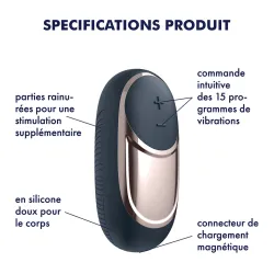 Satisfyer Stimulateur clitoridien Dark Desire - Satisfyer